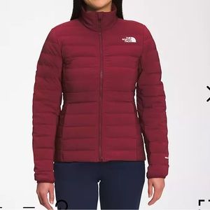 Northface Belleview Stretch Down Jacket in Red